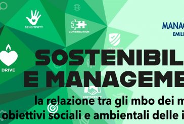 Manageritalia Emilia Romagna, ANDoC e Università di Bologna presentano la ricerca “Sostenibilità e management”