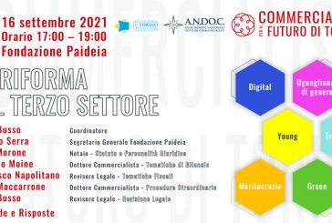 ANDoC Torino, giovedì 16 settembre il convegno “La riforma del terzo settore”